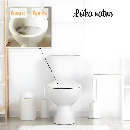 Leika Natur - Nettoyant WC aux Agrumes: Fraîcheur et Propreté Écologique