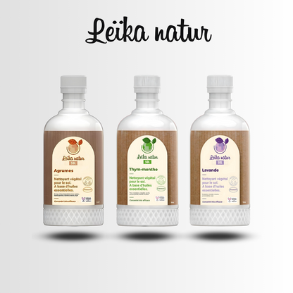 Leika Natur - Nettoyant Sol aux agrumes pour un Nettoyage Écologique