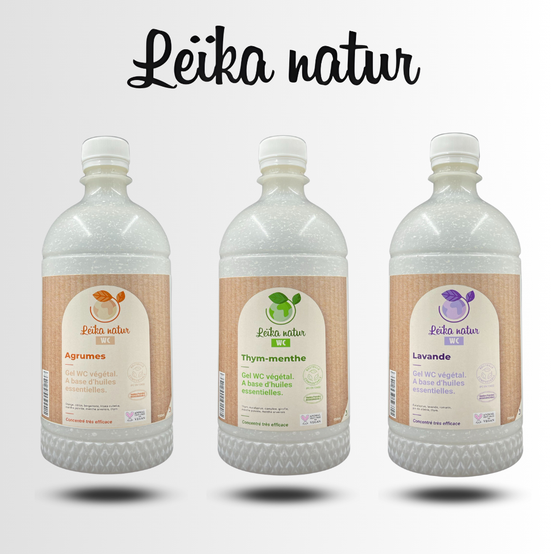 Leika Natur - Nettoyant WC aux Agrumes: Fraîcheur et Propreté Écologique